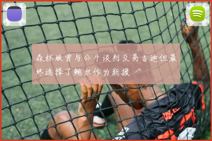 森林狼曾与公牛谈判交易吉迪但最终选择了鲍尔作为新援